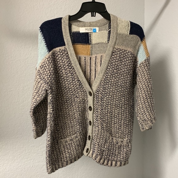 Anthropologie Sparrow Risa Button Sweater - Picture 2 of 3